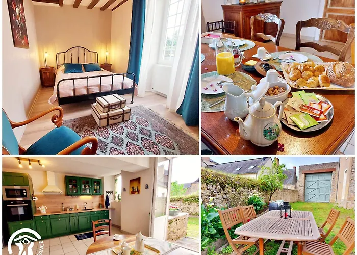 La Porte Cochere, 2 Jusqu'a 4 Personnes Saulges